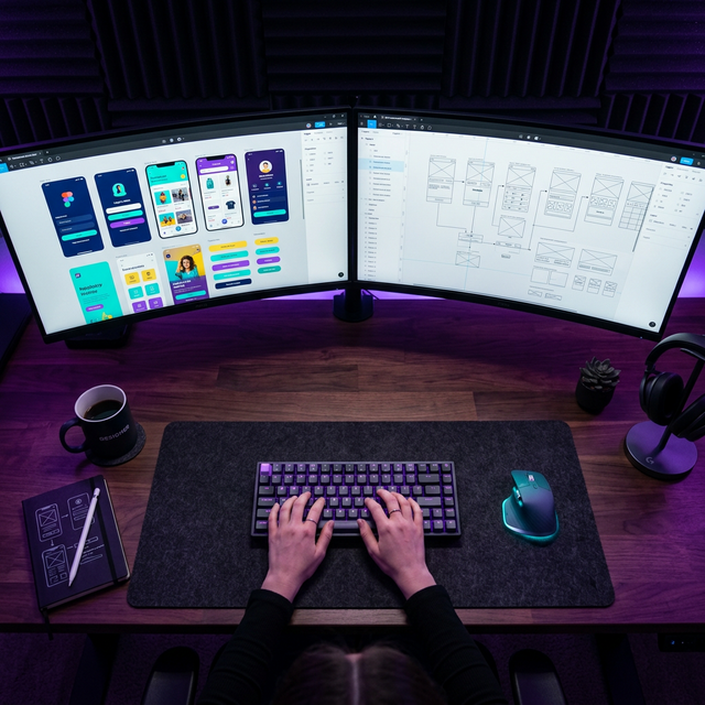 UICraft Design-Arbeitsplatz